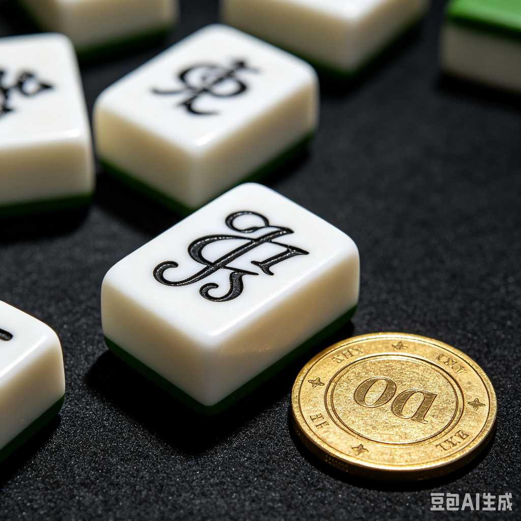 decorative mahjong tiles set